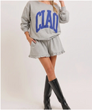 Ciao off the shoulder sweatshirt