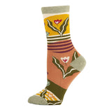 Sol De Cactus / Women's Premium Cotton Crew Socks