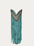 Corral Multicolor Crystal Pattern and Fringe