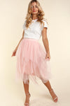 Asymmetrical Tulle Skirt