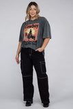 Plus Cowboy Take Me Away Graphic Top