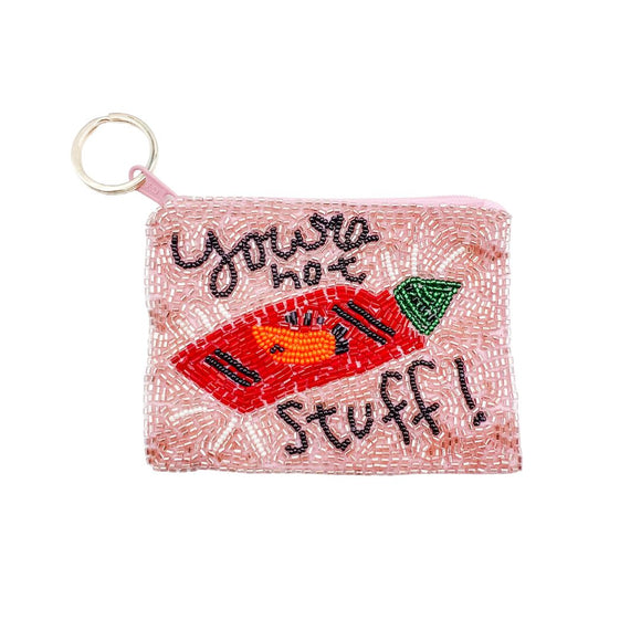 Hot Stuff keychain pouch V4