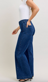 Retro Wide Leg with Patch Pockets