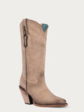 Corral Sand Suede Pointed Toe