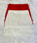 High Waist Tassel Skirt